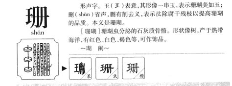 珊 名字|珊字取名的寓意